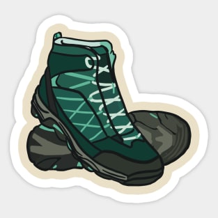 Hiking Boots Sticker